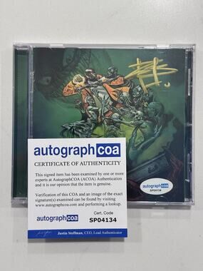 **SIGNED** Freddie Gibbs - You Only Die 1nce CD autographed!! COA ACOA #3
